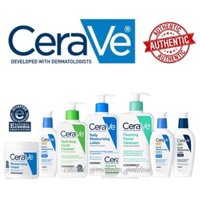 Cerave Collection - Dưỡng ẩm, Dưỡng ẩm, Làm mịn SA, Kem tạo bọt, Kem dưỡng da (Hàng ngày, AM, PM), Sữa rửa mặt (Hydrating, Tạo bọt, Renewing SA), California Baby, Respiracy Retinol tái tạo bề mặt