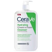 [CeraVe UK] Sữa rửa mặt CeraVe Hydrating Cleanser - Normal to dry skin cho da khô