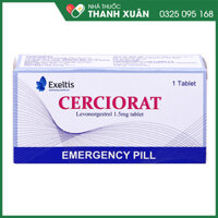 Cerciorat thuốc tránh thai khẩn cấp trong 72h