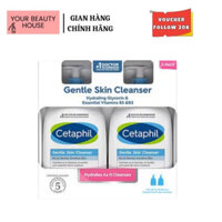 [Cetaphil] Set 2 Sữa Rửa Mặt Gentle Skin Cleanser Chăm Sóc Da Nhạy Cảm