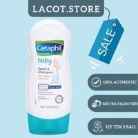 [CETAPHIL] Sữa tắm gội dịu nhẹ cho bé Cetaphil Baby Wash & Shampoo with Organic Calendula 230ml