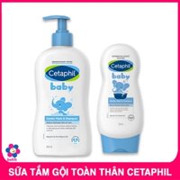 [CETAPHIL] Sữa Tắm Gội Toàn Thân Cho Bé Cetaphil Baby Gentle Wash & Shampoo Chai 230ml / 400ml