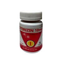 Cetirizin 10mg Đồng Nai (Lọ/200v)