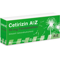 Cetirizin AbZ 10 mg, 50 St