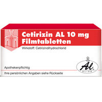 Cetirizin AL 10 mg Filmtabletten, 20 St