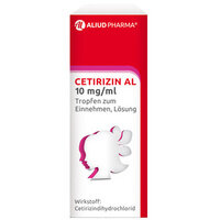 Cetirizin AL 10 mg/ml Tropfen zum Einnehmen, 10 ml