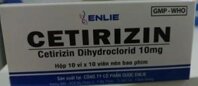 Cetirizin - Hộp 10 vỉ x 10 viên nén - ENLIE điều trị chứng viêm mũi dị ứng
