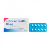 Cetirizine Stada 10mg 10 vỉ x 10 viên