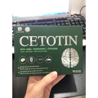 Cetotin - hoạt huyết dưỡng nào cho người đau đầu, chóng mặt