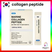 [Cevitol] Marine Collagen Peptide 3.3g X 30P Vitamin C Biotin Hyaluronic Acid Sữa Ceramide Elastin Glow