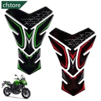Cfstore 3D Xe Máy Phía Trước Bình Nhiên Liệu Miếng Lót Bảo Vệ Dán Decal Cho Kawasaki Ninja400 Z900 Z1000 ZX10r ER6n Versys 650 Phụ Kiện Q8R4