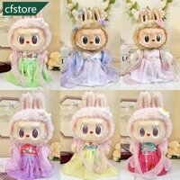 Cfstore Cho 38cm Labububu Quần Áo Búp Bê Thời Trang Hanfu Quần Áo Búp Bê Màu Sắc Phù Hợp Với Búp Bê Phụ Kiện Trang Trí Dễ Thương Vải Nhỏ A1B4