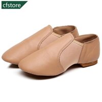 Cfstore Da Đàn Hồi Giày Khiêu Vũ Jazz Mềm Mại Thoải Mái Thoáng Khí Giày Khiêu Vũ Màu Trơn Đế Mềm Giày Khiêu Vũ Cho Nữ G5Q1