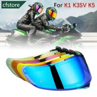 Cfstore Mũ Bảo Hiểm Xe Máy Tấm Che Ống Kính Kính Kính Full Mặt Cho AGV K5 K5S K5-S K3SV K1 K1S Nhỏ Gọn ST Xe Máy Mũ Bảo Hiểm Ống Kính A6E4