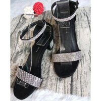 CG5P046 CAO GÓT SANDAL ĐÍNH ĐÁ