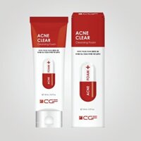 CGF ACNE CLEAR CLEANSING FOAM : SỮA RỬA MẶT CHO DA MỤN CGF