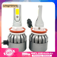 Cgl 2 Chiếc H8 H9 H11 1200W 6000K Đèn LED Siêu Sáng Xe Ô Tô Bóng Đèn Pha