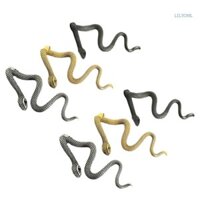 [Ch] 3 đôi Bông tai hình con rắn có thể tháo rời Khuyên tai đa chức năng