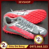 CH [FreeShip] [Tặng Tất/Túi] Giày Đá Bóng 𝗧𝗙 𝗡𝗶𝗸𝗲 𝗠𝗲𝗿𝗰𝘂𝗿𝗶𝗮𝗹 𝟭𝟰 Xám Cam Đã Khâu