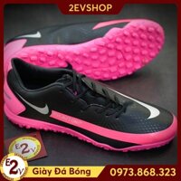 CH [FreeShip] [Tặng Tất/Túi] Giày Đá Bóng 𝗧𝗙 𝗡𝗶𝗸𝗲 𝗣𝗵𝗮𝗻𝘁𝗼𝗺 𝗚𝗧 Đen Hồng Đã Khâu