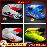 CH [FreeShip] [Tặng Tất/Túi] Giày Đá Bóng  𝗧𝗙 𝗡𝗶𝗸𝗲 𝗠𝗲𝗿𝗰𝘂𝗿𝗶𝗮𝗹 𝗩𝗜𝗜 Cao Cổ Đủ Màu Đã Khâu