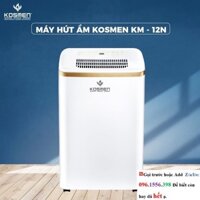 CH Máy hút ẩm Kosmen KM-12N – Công suất 12L-20L ngày - Diện tích 40-80m2