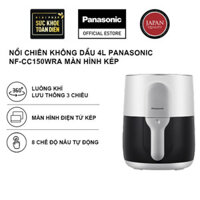 CH Nồi chiên không dầu Panasonic NF-CC150WRA màn hình kép - Hàng chính hãng