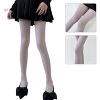 Ch * Quần lửng mùa thu dành cho nữ Quần bó Jacquard sọc sọc thanh lịch