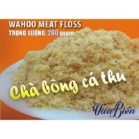 Chà bông cá thu sạch thương hiệu vua biển Nha Trang 200gr