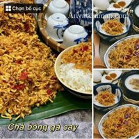 chà bông gà cay 300gr