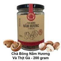 Chà Bông Nấm Hương Và Thịt Gà 200gr