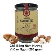 Chà Bông Nấm Hương Vị Cay Ngọt - 200 gram