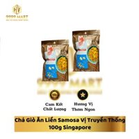 Chả Giò Ăn Liền Samosa Vị Truyền Thống 100g Singapore
