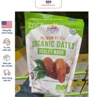 Chà là Mỹ sấy dẻo date 3/2026 Organic Deglet Noor tiêu chuẩn USDA - EDS Hàng Mỹ