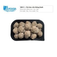 Chả tôm viên không hành 340g, thơm ngon, đậm vị tôm