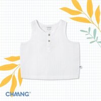 Chaang Áo ba lỗ bổ trụ Summer trắng