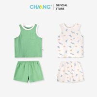 [CHAANG] Bộ quần áo ba lỗ bé trai Olympia Chaang