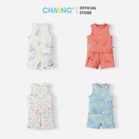 [CHAANG] Bộ quần áo ba lỗ bé trai Summer Chaang