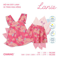 Chaang bộ quần áo lanh bé gái SS2023D04