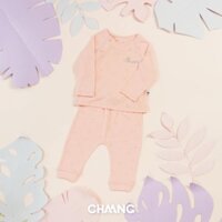 [Chaang sale 25%] Bộ newborn vạt chéo dài tay