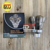 Chạc 3 đầu chia hơi máy nén khí -Cút 3 đầu chia cao cấp