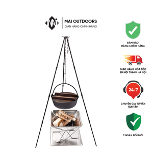 Chạc treo nồi dã ngoại Campingmoon MS-105