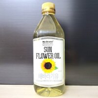 Chai 1 Lít - DẦU HƯỚNG DƯƠNG NGUYÊN CHẤT / Ý / NO BRAND Costa d’Oro Sunflower Oil