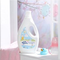 Chai 1.6l – Dành Cho Bé Sơ Sinh – Gel Giặt Xả 2in1 – Sạch Sâu Kháng Khuẩn – Khử Mùi Nôn Trớ, ọc Sữa, Tè Khai-lưu Hương Phấn Thơm Dịu Nhẹ