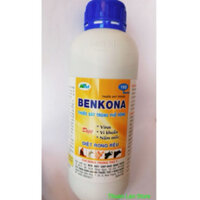 Chai 1lít BENKONA - Thuốc Trị Nấm, Sát Khuẩn, Xử Lí Giá Thể, Diệt Rong Rêu