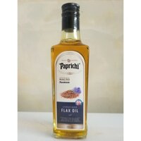 [Chai 250ml] DẦU HẠT LANH NGUYÊN CHẤT ÉP LẠNH [Russia] PAPRICHI Unrefined Flax Oil