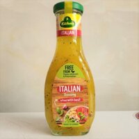 [Chai 250ml – ITALIAN] XỐT GIẤM TRỘN XÀ LÁCH KIỂU Ý [Germany] KUEHNE Salad Dressing Refined with Basil (anm-hk)