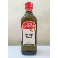 [Chai 500ml – Extra Virgin ] DẦU Ô LIU NGUYÊN CHẤT [Italia] PIETRO CORICELLI Olive Oil (halal) (nhn)