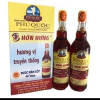 Chai 700ml nước mắm Hớn Hưng Phú Quốc 40 độ đạm chính hãng