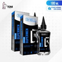 Chai 90ml Gel bôi trơn hậu môn mát lạnh - Shell Supermen Cooling - Bộ 2 chai - 180ml